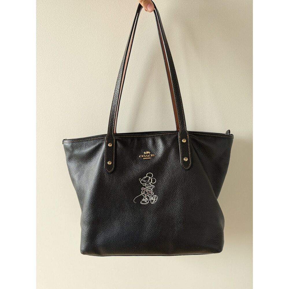 Rare Coach x Disney Minnie Mouse Tote Bag